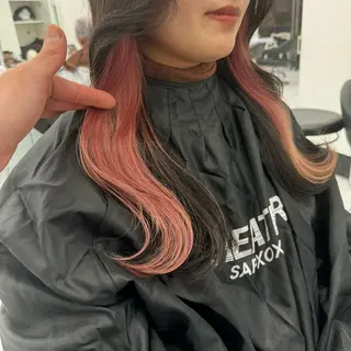 ロング カラー 韓国スタイル🇰🇷 トレンドレイヤー🪡のヘアスタイル