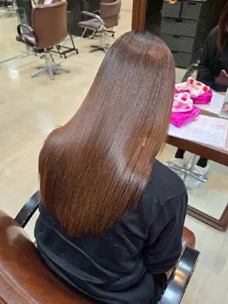 ロング 寺西紗友望/髪質改善 /ストレート/ボブのヘアスタイル