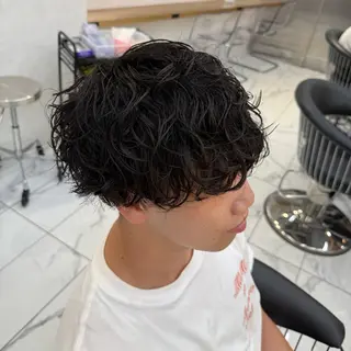 メンズ 渋谷メンズパーマ🌀 大人ヘア/くりのヘアスタイル