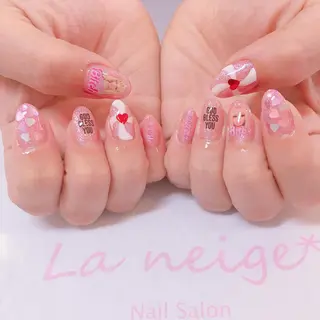 ネイル La neige* yuki 🥯🍑のネイルデザイン