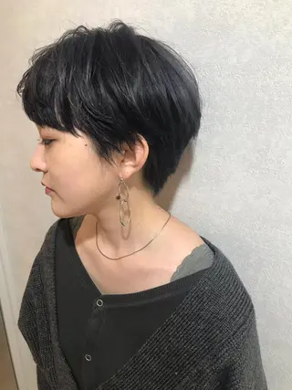 ショート カラー 🧡色落ちまで2度綺 麗なカラー🧡ヨシキのヘアスタイル