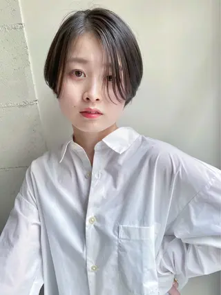 ショート メンズパーマ/フェ ザーパーマ/古川晴輝のヘアスタイル