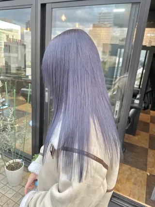 ロング カラー lil'Lab所属・ハイトーンカラー💇 磯本　貴信のヘアスタイル