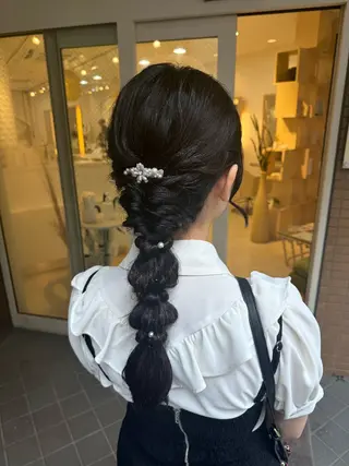 ヘアアレンジ NANAMI:カット モデルさん募集中💫のヘアスタイル