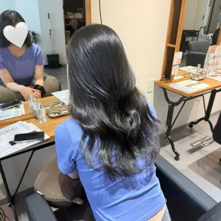 ロング 髪質改善透明感カラー ayukaのヘアスタイル