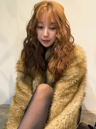 ロング 蘭々/レイヤーカット /ナチュラルヘアのヘアスタイル