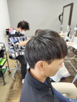 ショート メンズ 久保西🐶 Hirokiのヘアスタイル
