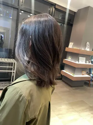 ミディアム 堀江/韓国・透明感 カラー/みずき🐩のヘアスタイル