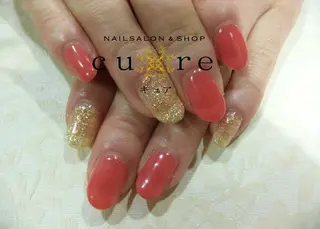 ミディアム ネイル ネイルサロン Cureのネイルデザイン