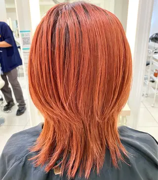 セミロング カラー 🌼上水流 彩乃🌼のヘアスタイル