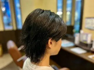 ミディアム カラー メンズ 美容室DOLL大和高田店所属・中野 聖人のヘアスタイル