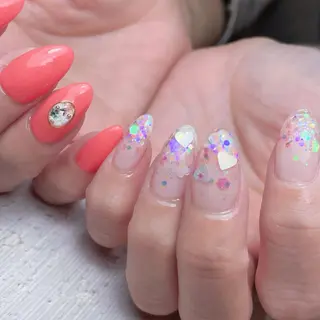 ネイル nail&eyelash mate所属・京都/東向日/桂 ayumiのネイルデザイン