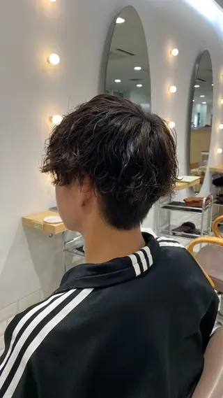 メンズ 森部 杏菜のヘアスタイル