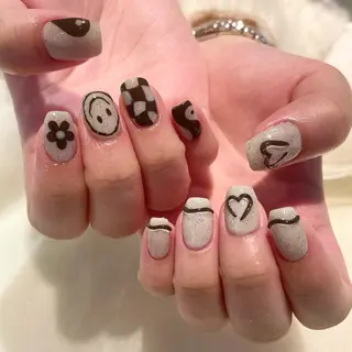 ネイル 新井 ひなののネイルデザイン