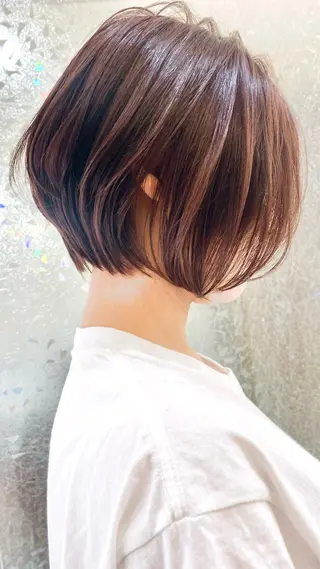 ショート カラー 明るい白髪染め専門店兵庫駅前店所属・山口 一馬のヘアスタイル