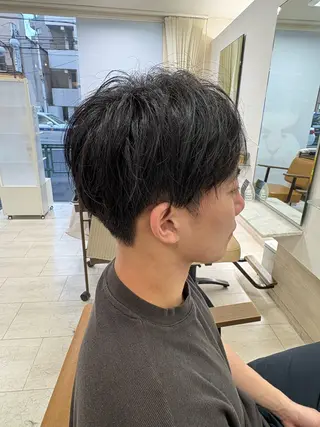 メンズ 栗田 優月のヘアスタイル