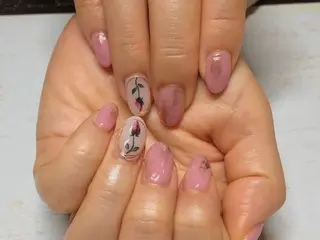 ネイル 𖡼 yumenoのネイルデザイン