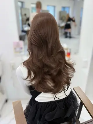 ロング カラー 韓国ヘア×髪質改善 /yoshikaのヘアスタイル