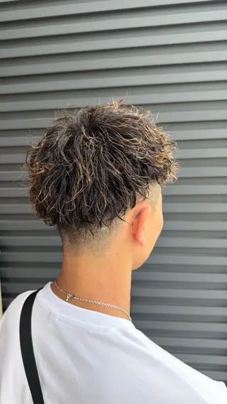ショート パーマ メンズ 【Natural】 のり👦🏻のヘアスタイル