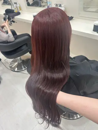 ロング カラー ヘアアレンジ 🎀 yuuka🎀のヘアスタイル