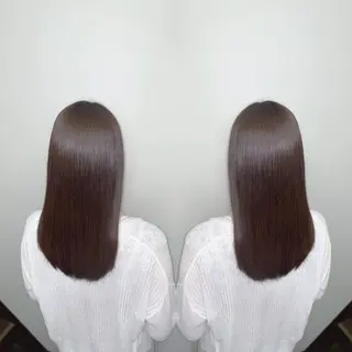 ロング shinka 髪質改善　縮毛矯正所属・美髪ストレート/美髪 レイヤー特化増原優斗のヘアスタイル