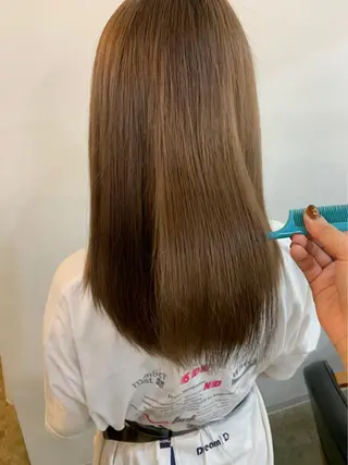 ミディアム ボブ/ぱつっとボブ/ 谷口 海星のヘアスタイル