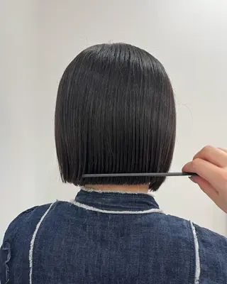 ショート ボブ／ミニボブ／ akaneのヘアスタイル