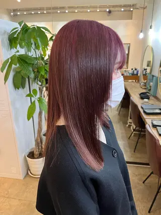 ショート 艶髪カラー😊 西久保光✂️のヘアスタイル