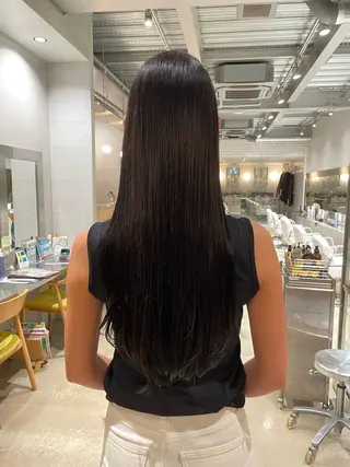 ロング カラー 樋口 花穂のヘアスタイル