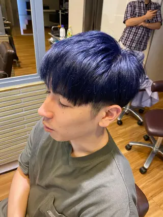 ショート カラー メンズ DOI   HAIR MAKE MODE所属・土井 祐之介のヘアスタイル