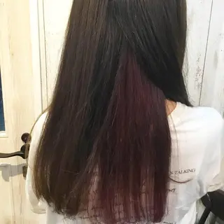 ロング カラー embrace エンブレイスのヘアスタイル