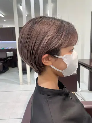 ショート カラー TAYA千葉そごう店所属・【千葉駅南口歩1分】 MAKAのヘアスタイル