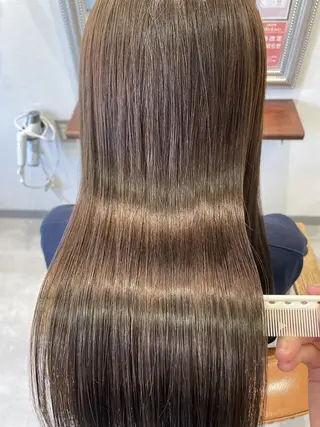 ロング カラー Hello Design Coconeel所属・髪質改善アンジュール かのんのヘアスタイル