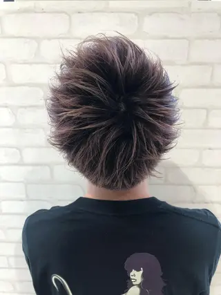 ショート カラー メンズ 北脇 健治のヘアスタイル