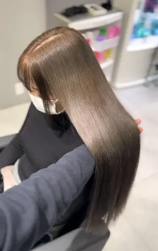 ロング 髪質改善/レイヤー 兼折楓馬のヘアスタイル