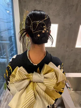 アレンジ/艶髪/ 艶カラー/koumeのヘアスタイル