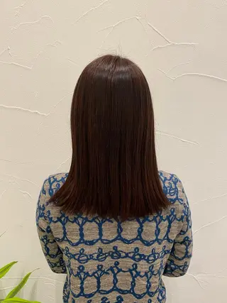 ミディアム カラー Ash中目黒店 榊間茜のヘアスタイル