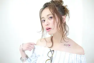 ミディアム ✂️小顔カット✂️ 山本有紀のヘアスタイル