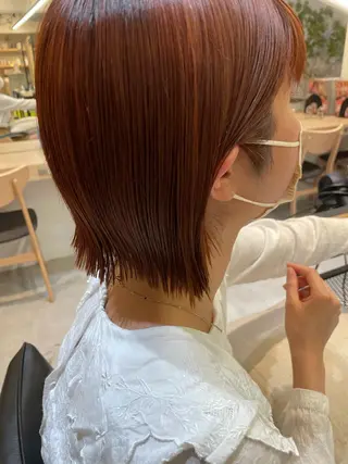 ショート カラー SALOWIN下北沢所属・hazuki 🌝のヘアスタイル