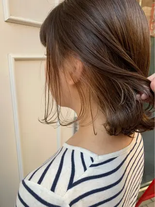 ミディアム カラー 🫟Blanco🫟 Color&Careのヘアスタイル