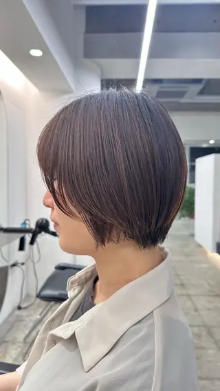 ショート あいこ/ハンサム ショート/銀座🌷のヘアスタイル