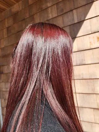 ロング カラー 美容しょうへいの店 四郎丸店所属・小宮山 裕理のヘアスタイル