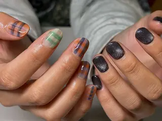 ネイル 🫧ユキ🫧 持込OK/平日夜&土のネイルデザイン