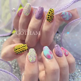 ネイル Nail Studio GOTHAM所属・高円寺駅からすぐ🌈 ネイルGOTHAMのネイルデザイン
