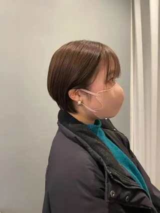ショート ✨透明感カラー 恵比寿HAYATO✨のヘアスタイル