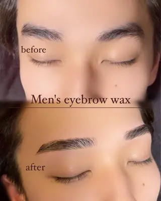 メンズ アイブロウ eyelashsalon I:belle by BINEL所属・【i:belle】 Rinのマツエク・マツパデザイン