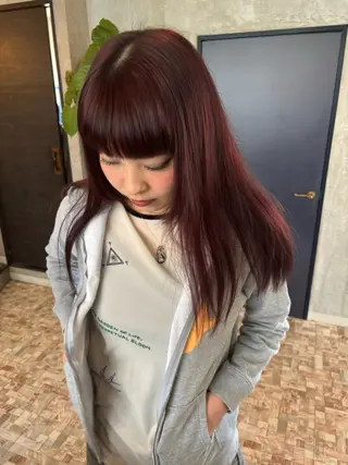 セミロング botan🪷☆*。 レ ナのヘアスタイル