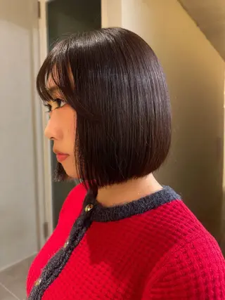 ミディアム 無料ボブカットモデル 様募集中/あいらのヘアスタイル