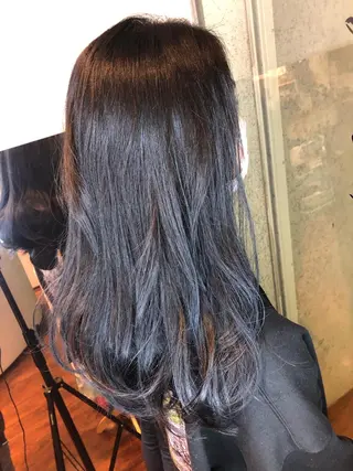 セミロング カラー CoCooN satoshiのヘアスタイル