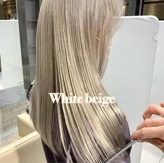 ロング カラー 銀座/メンズ特化/ ハイトーン/KANのヘアスタイル